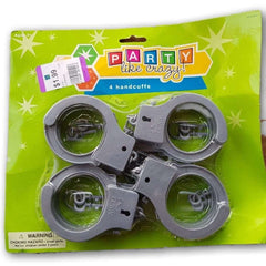 4 handcuff set - Toy Chest Pakistan