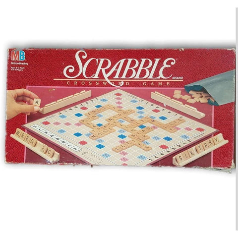 Wooden Scrabble Set