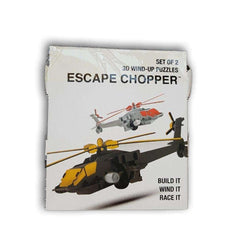 3D Windup Puzzles,Escape CChopper - Toy Chest Pakistan