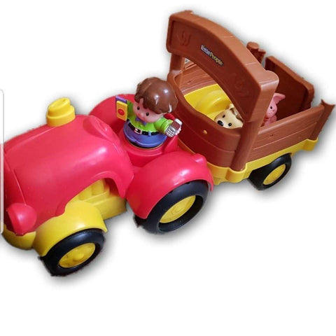 Fisher-Price Little People Lil Movers Farm Tractor