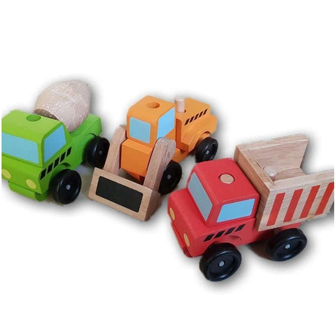 Melissa And Doug Stack And Build Vehicles