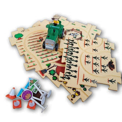 8 pc train track set with train - Toy Chest Pakistan