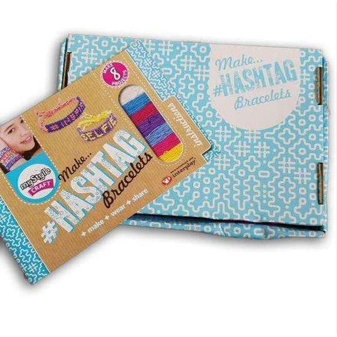 Make Hashtag Braceletes