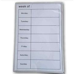 White Board Planner - Toy Chest Pakistan