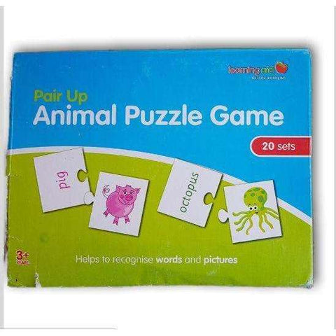 Pair Up Animal Puzzle Game