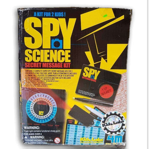 Spy Science Secret Messages