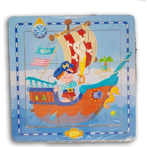 Pirate Wooden Puzzle