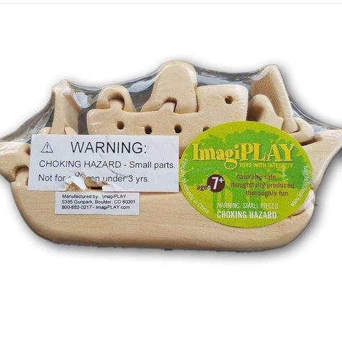 Imagiplay puzzle wooden