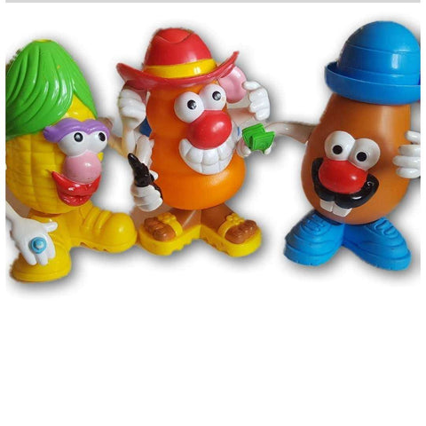 Mr Potato, Mr Corn, Mr Carrot Set