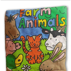 cloth book: farm animals - Toy Chest Pakistan