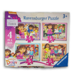 Dora Girls Puzzle 4 in 1 - Toy Chest Pakistan