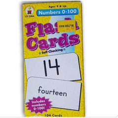 Numbers 0 to 100, flash cards - Toy Chest Pakistan