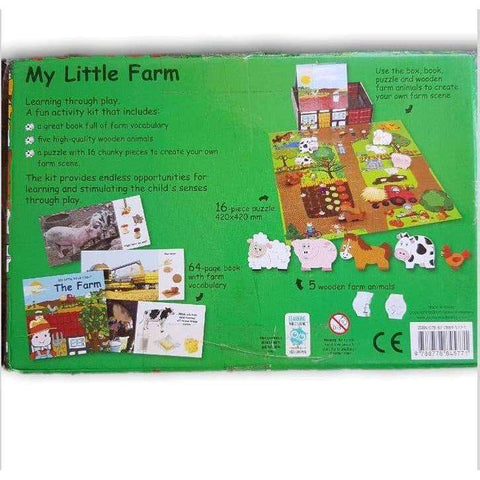 Farm Puzzle Plus Wooden Animals