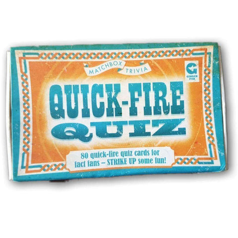 Quick Fire Quiz