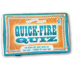 Quick Fire Quiz - Toy Chest Pakistan