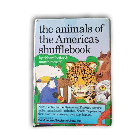 the aniamls of the Americas Shufflebook