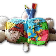 Cloth Book: Sheep (large) - Toy Chest Pakistan