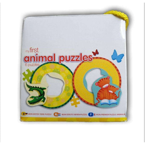 My first Animal Puzzles , 6 pack
