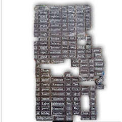 Word stamps - Toy Chest Pakistan