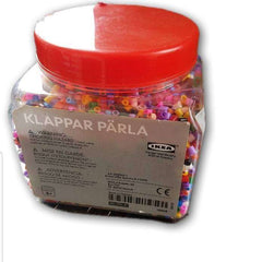 Ikea pearler beads jar - Toy Chest Pakistan