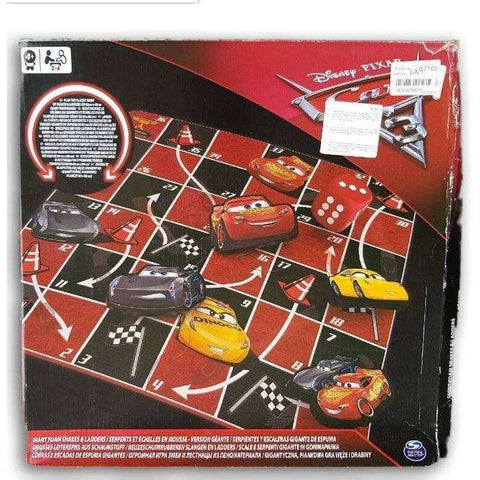 Disney Cars Snakes and Ladders giant