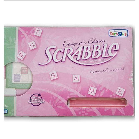 Designer Edition Scrabble With Turntable