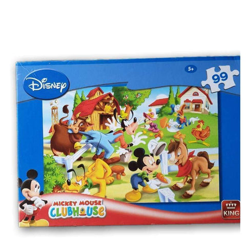 mickey mouse clubhouse 99 pc puzzle