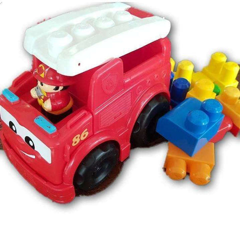 Megabloks Fire Engine With 15 Blocks