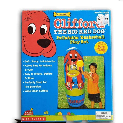 Clifford Inflatable Basketball Set