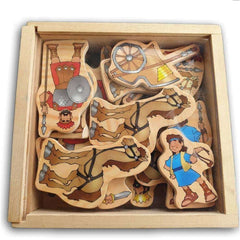 Magnetic Horses and army set - Toy Chest Pakistan