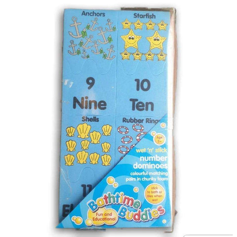 Wet n Stick Number Dominoes