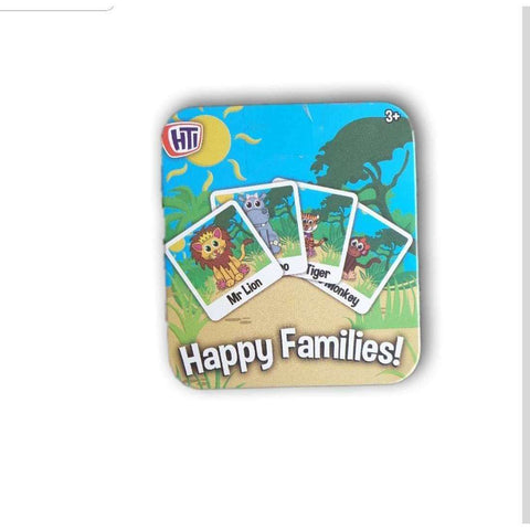 Happy Families Card Game Tin