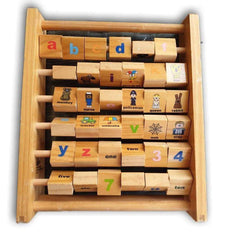 Alpahbet Stand - Toy Chest Pakistan