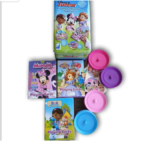 Disney Junior Playing Card Games super Set