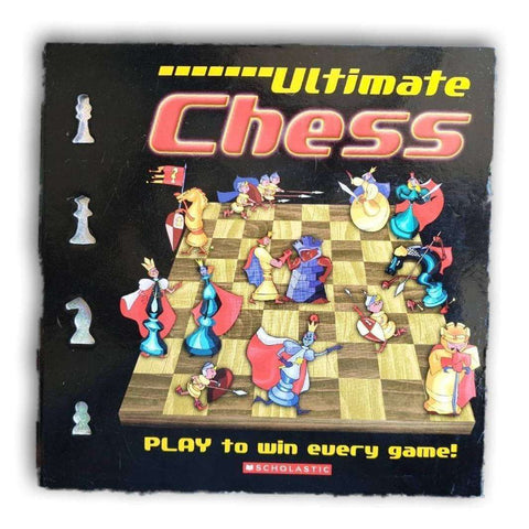 Chess (With Book, Board And Pawns)
