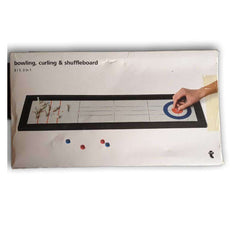 Bowling, curling and shuffling board - Toy Chest Pakistan