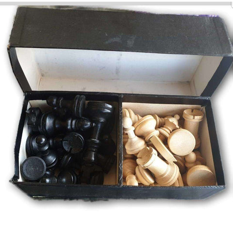 Chess Pieces, wooden