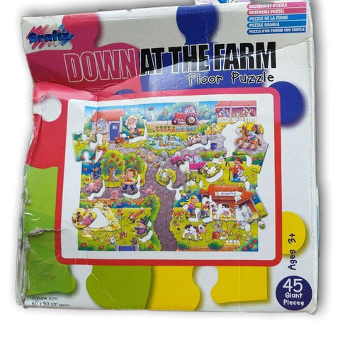 Down at the Farm Floor Puzzle