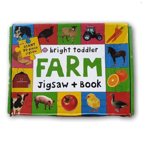 Farm Puzzle, book NOT included