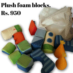 Plush Foam Blocks - Toy Chest Pakistan