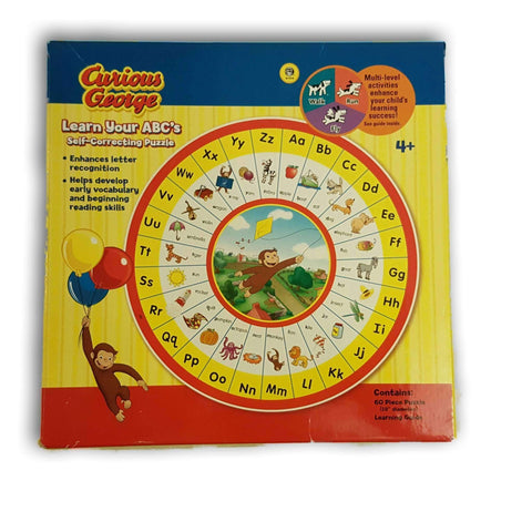 Curious George Learn Your Abcs Puzzle