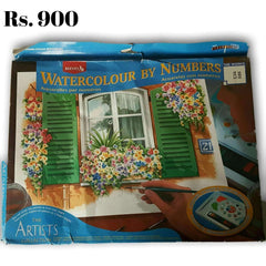 Water Colour By Number NEW - Toy Chest Pakistan