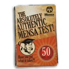 The Absolutely Authentic Mensa Test - Toy Chest Pakistan