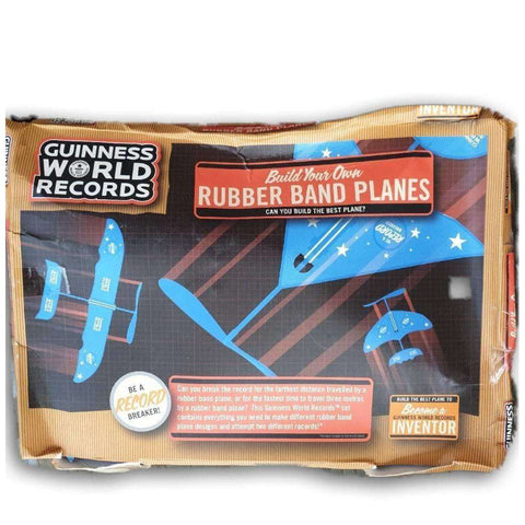 Guinness World Record Build Your Own Rubber Band Plane