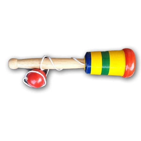 Kendama Wood Cup And Ball String Toy