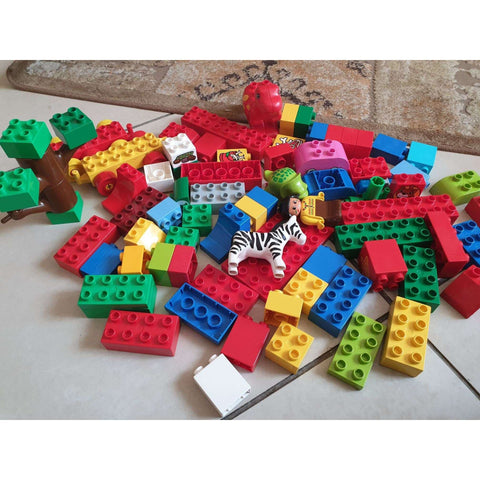 Lego Duplo set of 50 pcs, assorted