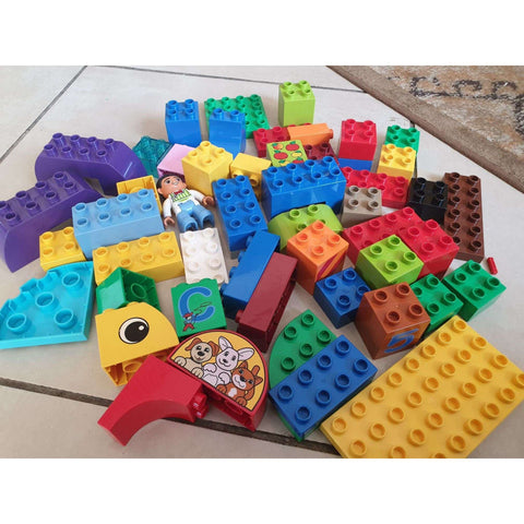 Lego Duplo set of 50 pcs, assorted