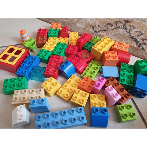 Lego Duplo set of 50 pcs, assorted