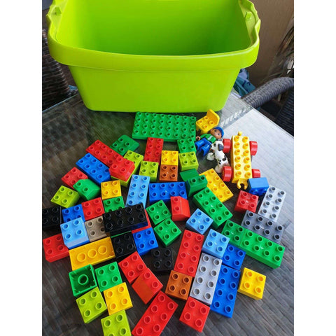 Lego Duplo Set of 65 with Storage bucket