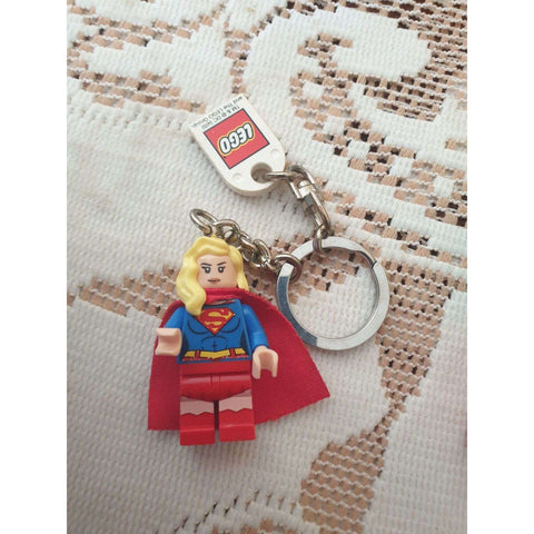lego keychain- superwoman